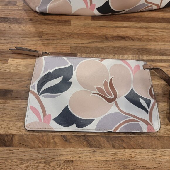 NWOT Kate Spade ♠️ Arch Spring Floral Tote Set w Small Zip Pouch - Picture 7 of 13